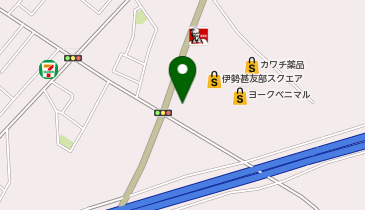 エニタイムフィットネス友部スクエア店の地図画像