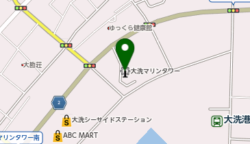 みなとオアシス大洗の地図画像