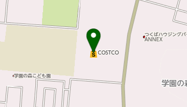 COSTCOつくば倉庫店の地図画像