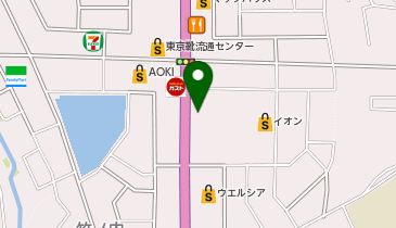 焼肉きんぐ那珂店の地図画像