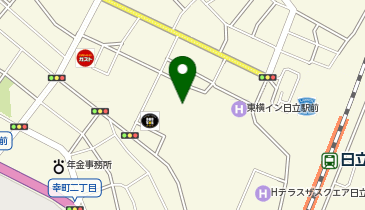 魚べいヒタチエ店の地図画像