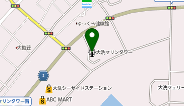 みなとオアシス大洗の地図画像