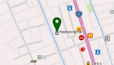 さくら市役所卯の里庁舎の地図画像