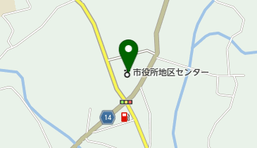 日光市役所小来川地区センターの地図画像