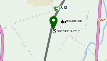 日光市役所豊岡地区センターの地図画像