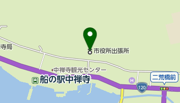 日光市役所中宮祠出張所の地図画像