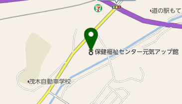 茂木町保健福祉センター元気アップ館の地図画像