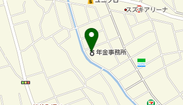 宇都宮西年金事務所の地図画像