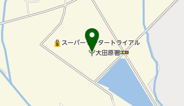 那須地区消防組合大田原消防署の地図画像