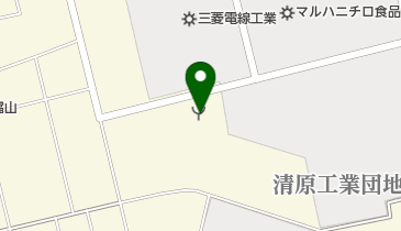 宇都宮市東消防署清原分署の地図画像