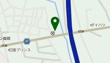 真岡消防署真岡西分署の地図画像