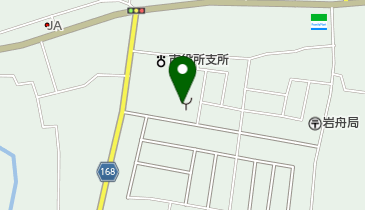 栃木市消防署岩舟分署の地図画像