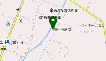 佐野市葛生伝承館の地図画像