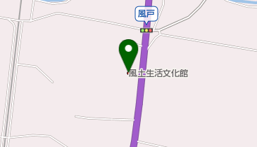 風土生活文化館の地図画像
