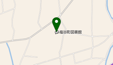 塩谷町図書館の地図画像