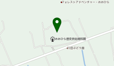栃木市おおひら郷土資料館(白石家戸長屋敷)の地図画像