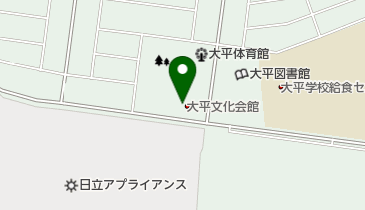 大平文化会館の地図画像