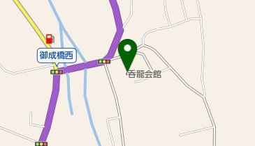 呑龍会館の地図画像