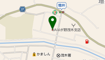 JAはが野茂木支店の地図画像