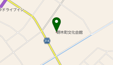 野木町文化会館の地図画像