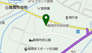 KOBELCO真岡いちごホールの地図画像