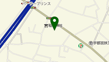 駒生市民ホールの地図画像