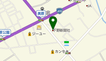(株)下野新聞社大田原総局の地図画像