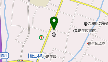 足利銀行葛生支店の地図画像