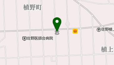 足利銀行佐野南支店の地図画像