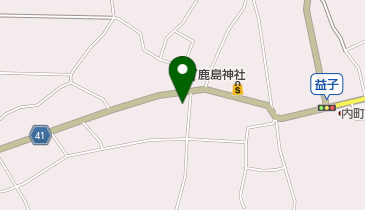 足利銀行益子支店の地図画像