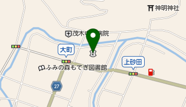 足利銀行茂木支店の地図画像