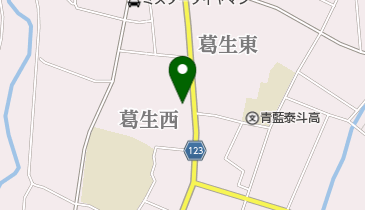 群馬銀行葛生支店の地図画像