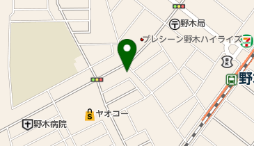 栃木銀行野木支店の地図画像