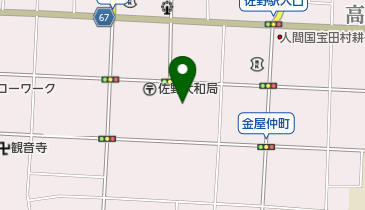 東和銀行佐野支店の地図画像