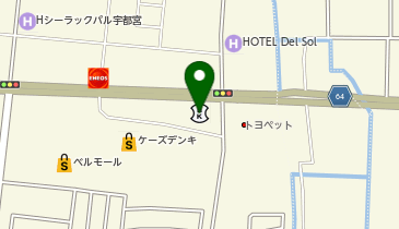足利銀行峰町支店の地図画像
