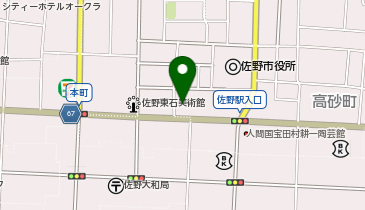 群馬銀行田沼支店の地図画像
