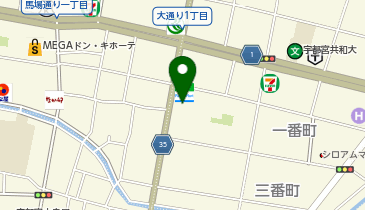 筑波銀行鹿沼支店の地図画像