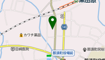 大田原信用金庫黒田原支店の地図画像