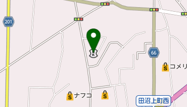 佐野信用金庫田沼支店の地図画像