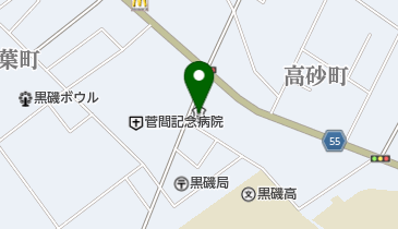 白河信用金庫黒磯支店の地図画像