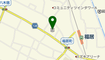 足利小山信用金庫福居支店の地図画像