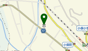 足利小山信用金庫小俣支店の地図画像