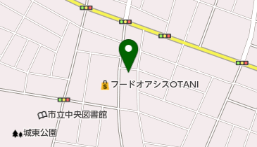 足利小山信用金庫城東支店の地図画像