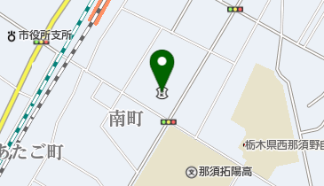 白河信用金庫西那須野支店の地図画像