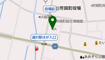 JAはが野芳賀支店の地図画像