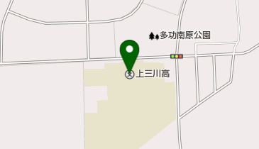 栃木県立上三川高校の地図画像