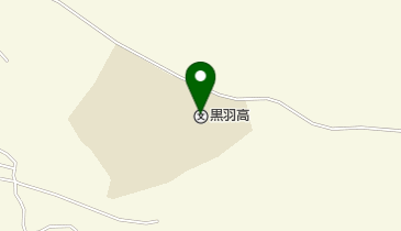 栃木県立黒羽高校の地図画像