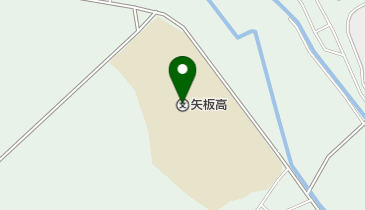 栃木県立矢板高校の地図画像