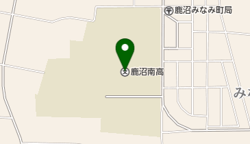 栃木県立鹿沼南高校の地図画像