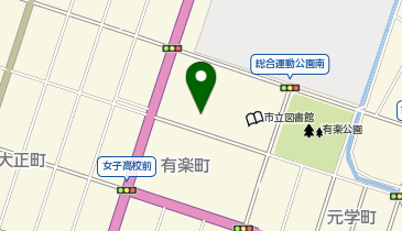 栃木県立足利高校の地図画像